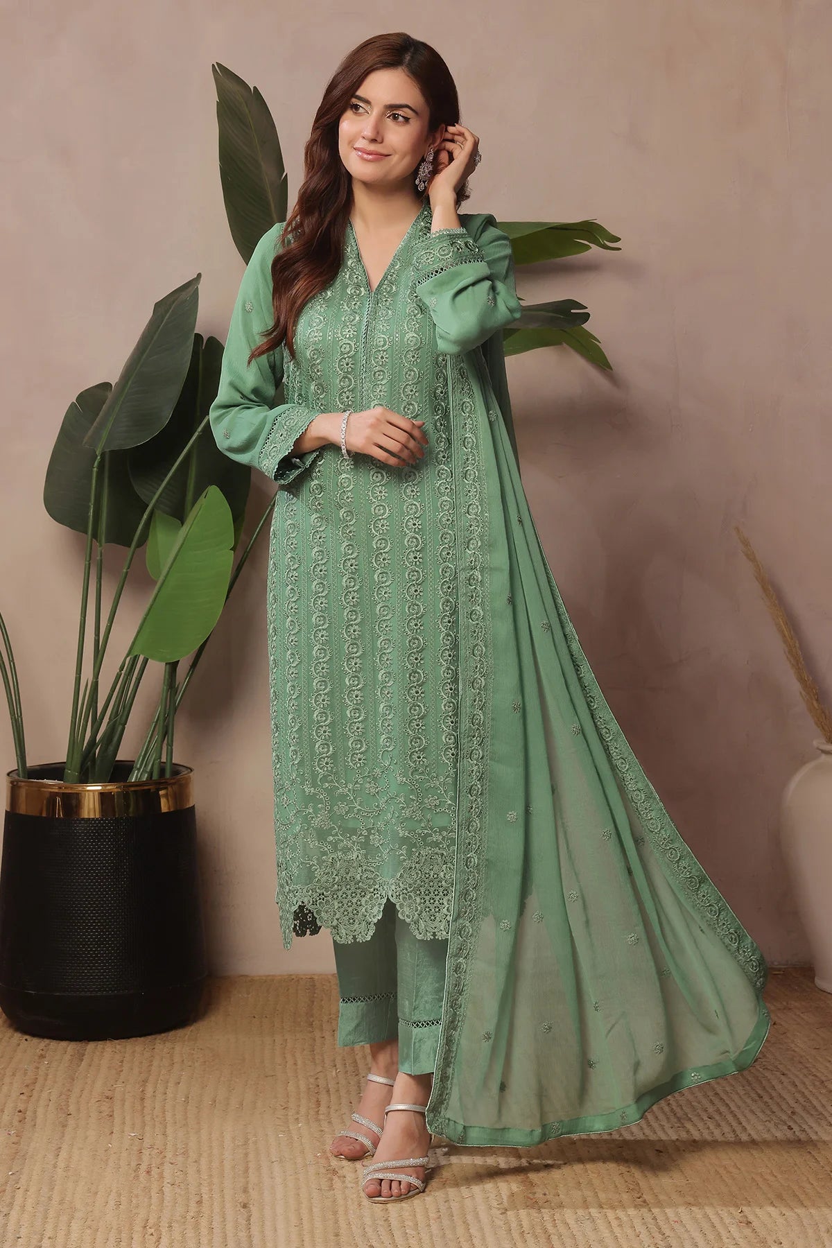 Haya Apple Green Salwar Kameez