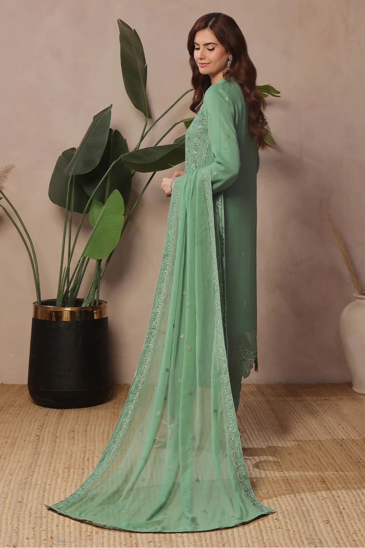 Haya Apple Green Salwar Kameez