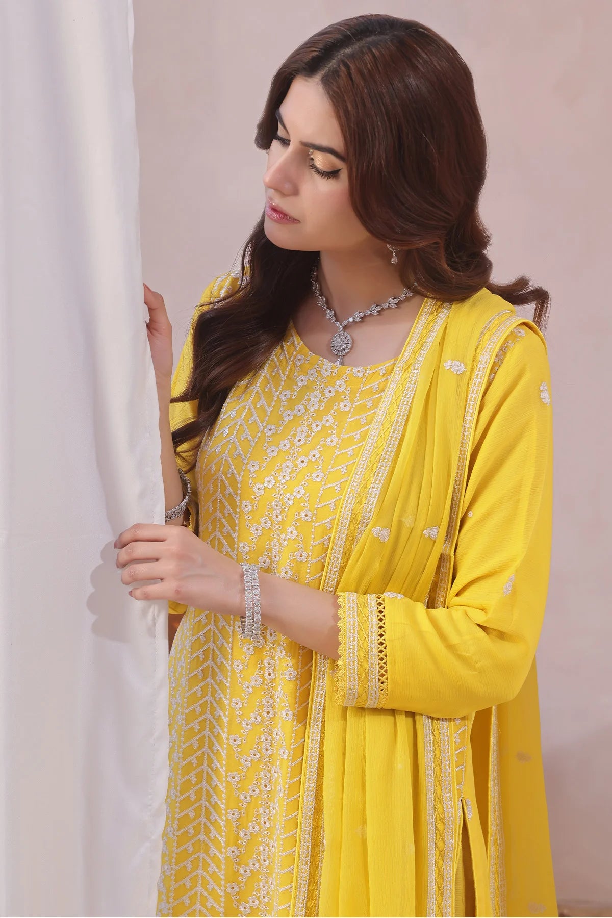 Haya Yellow Salwar Kameez