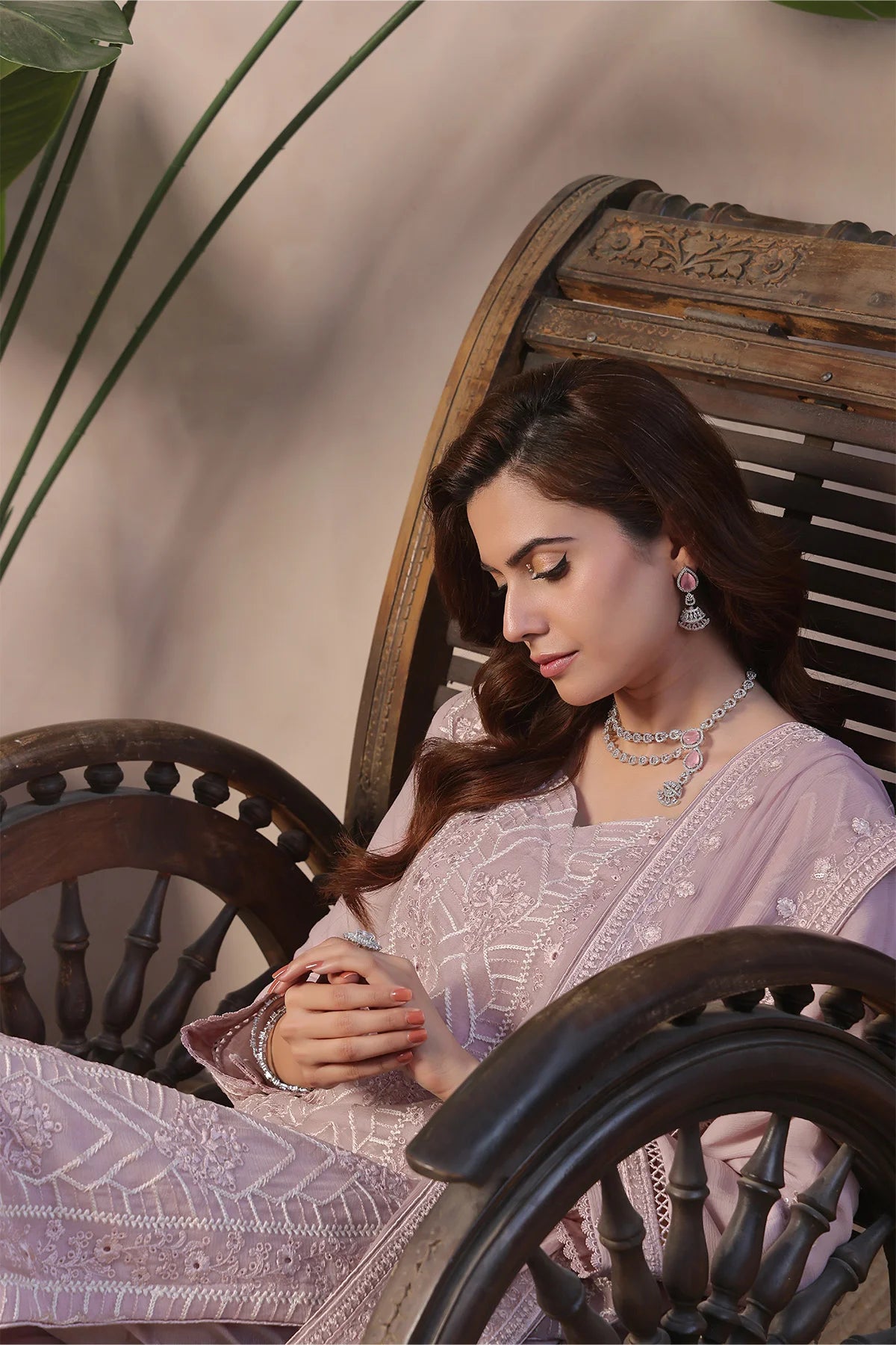 Haya Dusty Pink Salwar Kameez