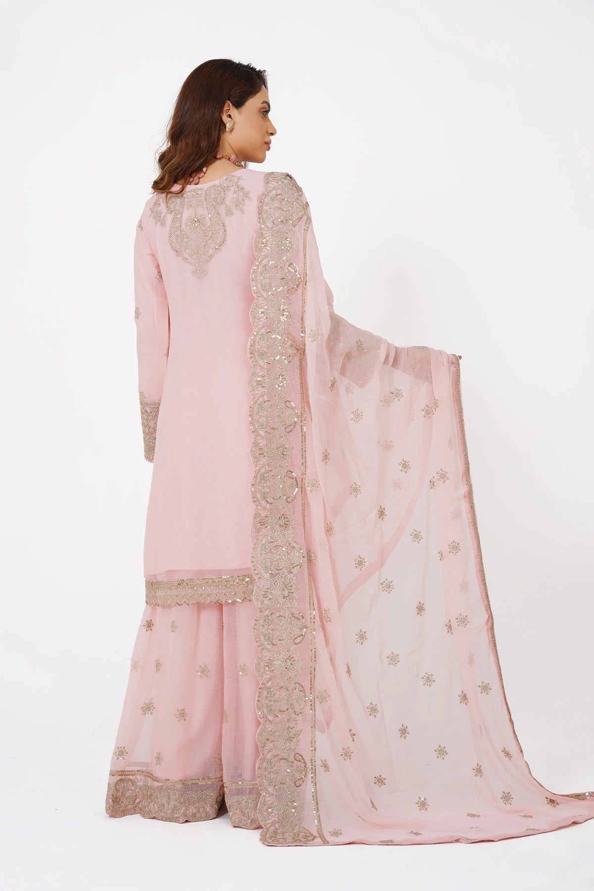 Peach Kashif Collection