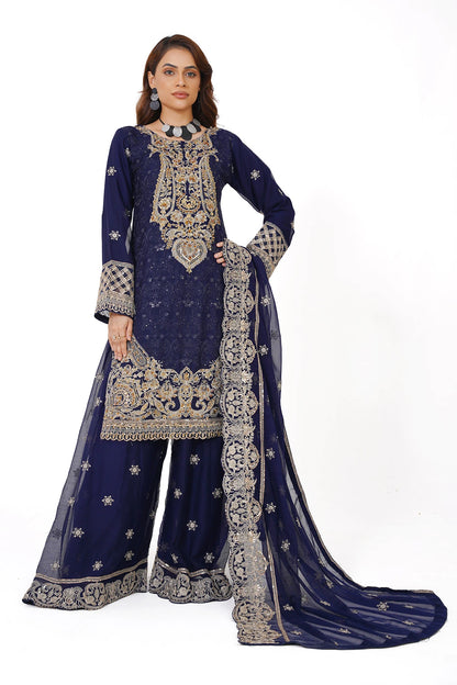 Navy Blue Kashif Collection