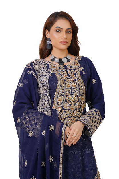 Navy Blue Kashif Collection