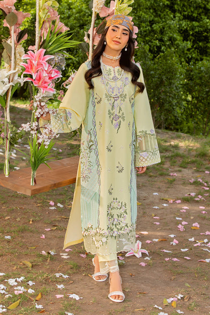 Celestine Mint Petals Mehek Full Embroidered Salwar Kameez Suit
