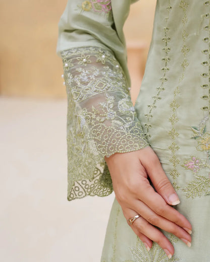 SAGE GREEN AMAARA COLLECTION DNZ NO-1156