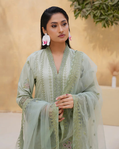 SAGE GREEN AMAARA COLLECTION DNZ NO-1156