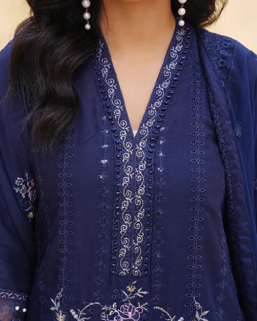NAVY BLUE AMAARA COLLECTION DNZ NO-1156