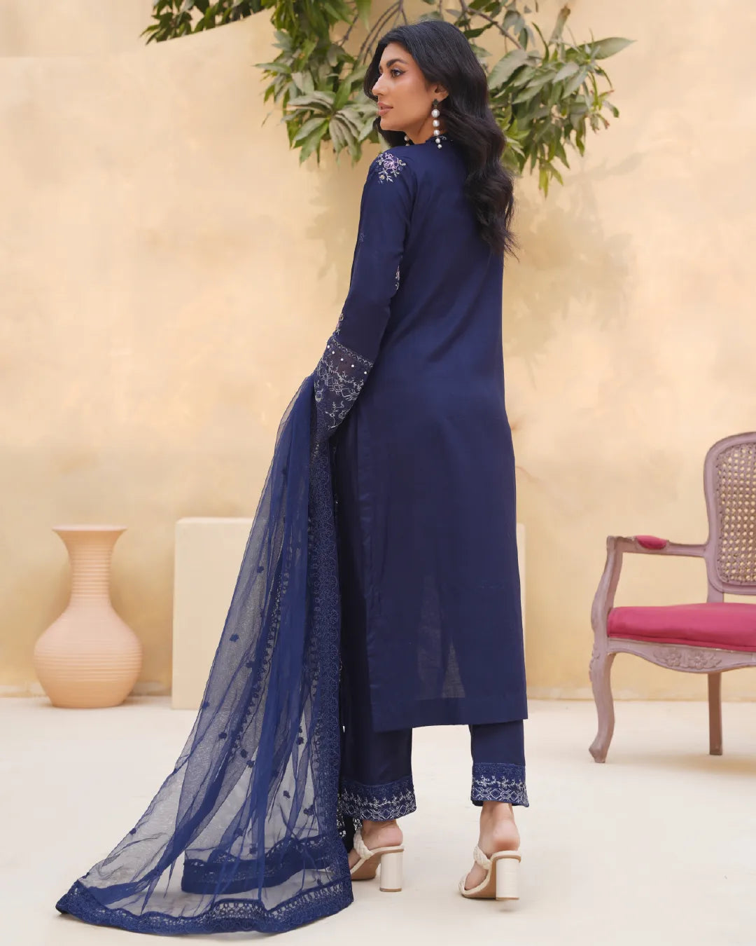 NAVY BLUE AMAARA COLLECTION DNZ NO-1156