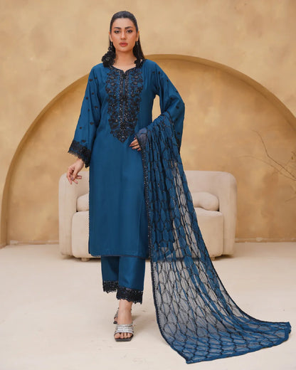 TEAL BLUE AMAARA COLLECTION DNZ NO-1524