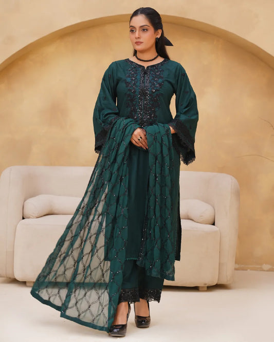 EMERALD GREEN AMAARA COLLECTION DNZ NO-1524