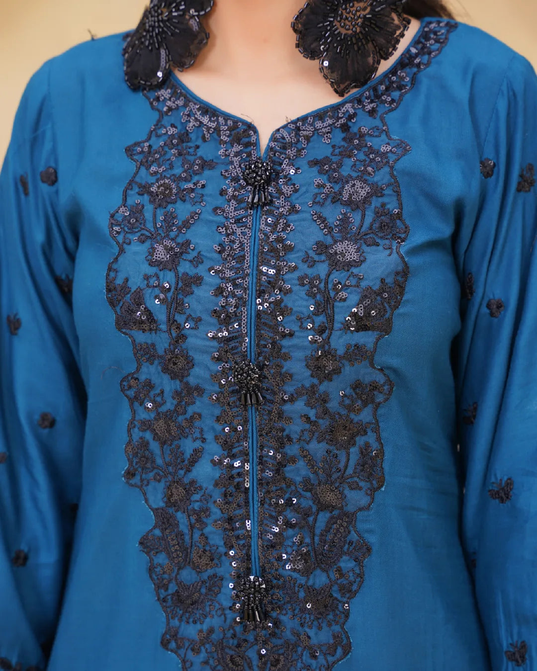 TEAL BLUE AMAARA COLLECTION DNZ NO-1524