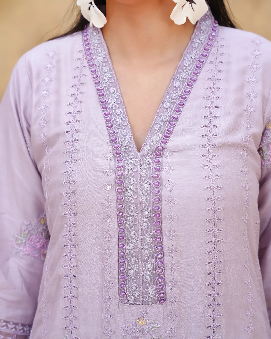 LIGHT PURPLE AMAARA COLLECTION DNZ NO-1156