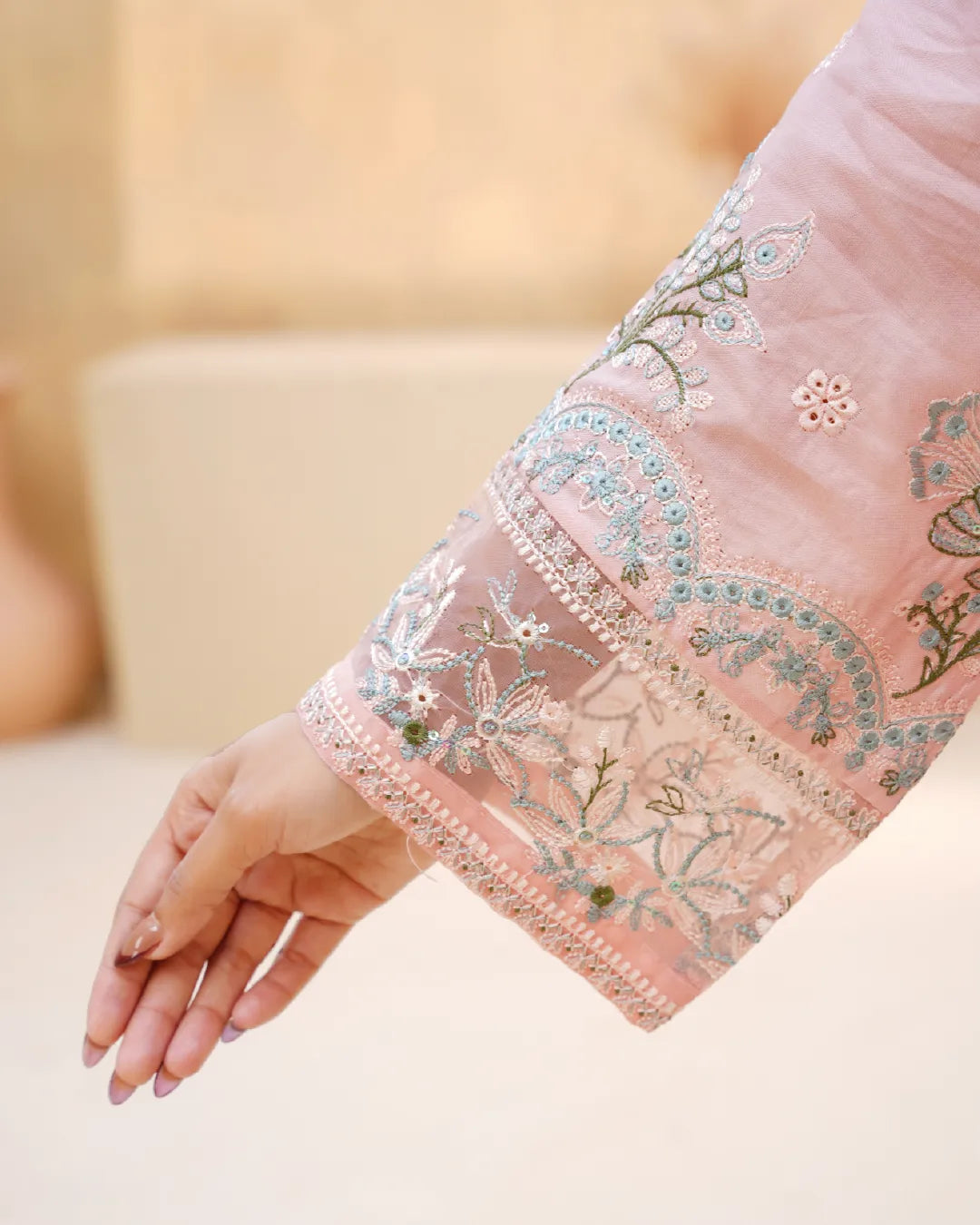 BLUSH PINK AMAARA COLLECTION DNZ NO-1147
