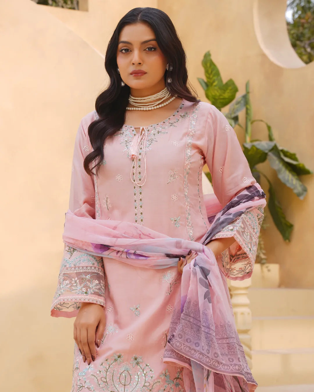 BLUSH PINK AMAARA COLLECTION DNZ NO-1147