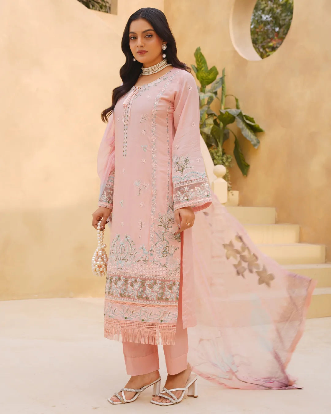 BLUSH PINK AMAARA COLLECTION DNZ NO-1147