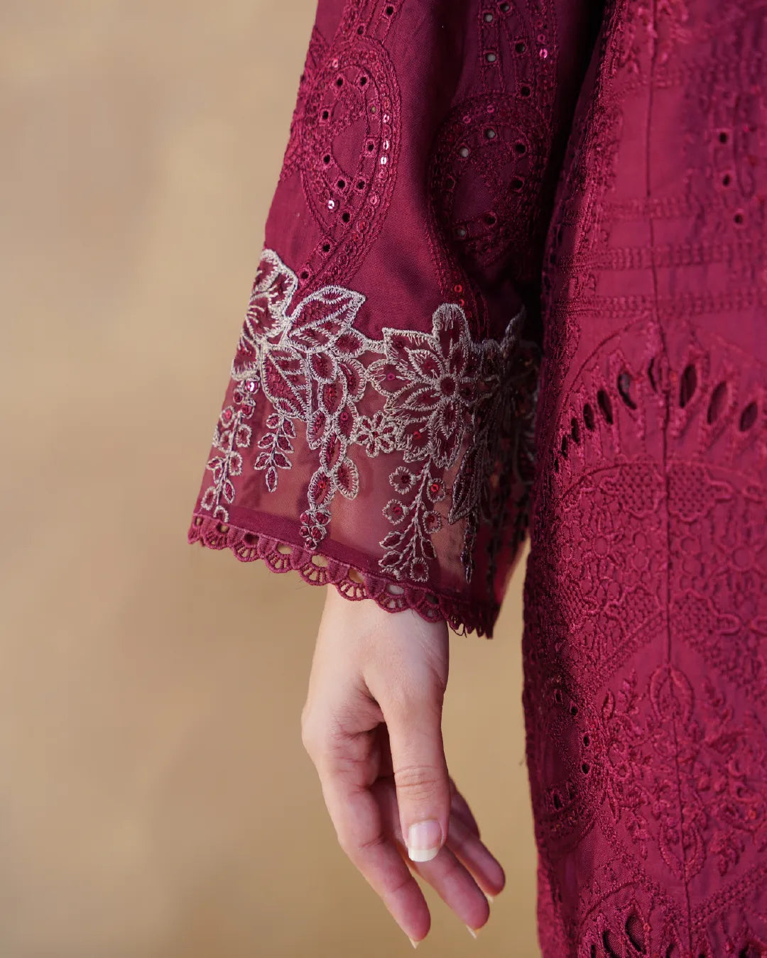 MAROON AMAARA COLLECTION DNZ NO-1601