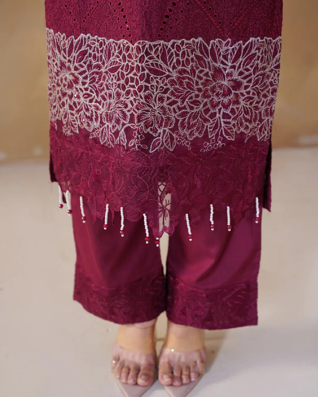 MAROON AMAARA COLLECTION DNZ NO-1601