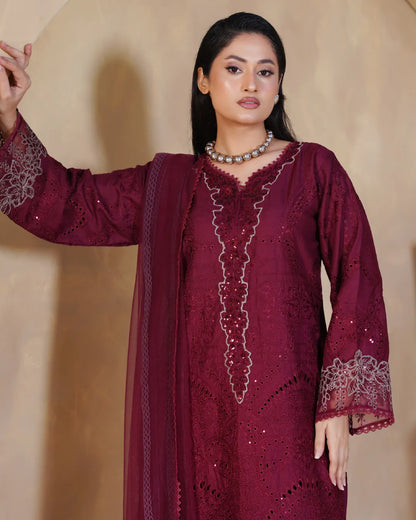 MAROON AMAARA COLLECTION DNZ NO-1601