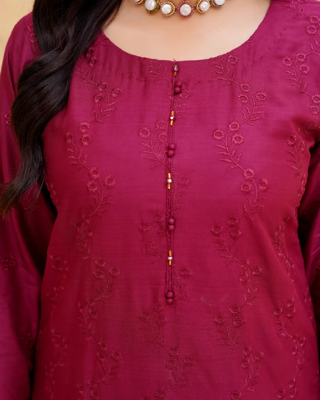 MAROON AMAARA COLLECTION DNZ NO-2001