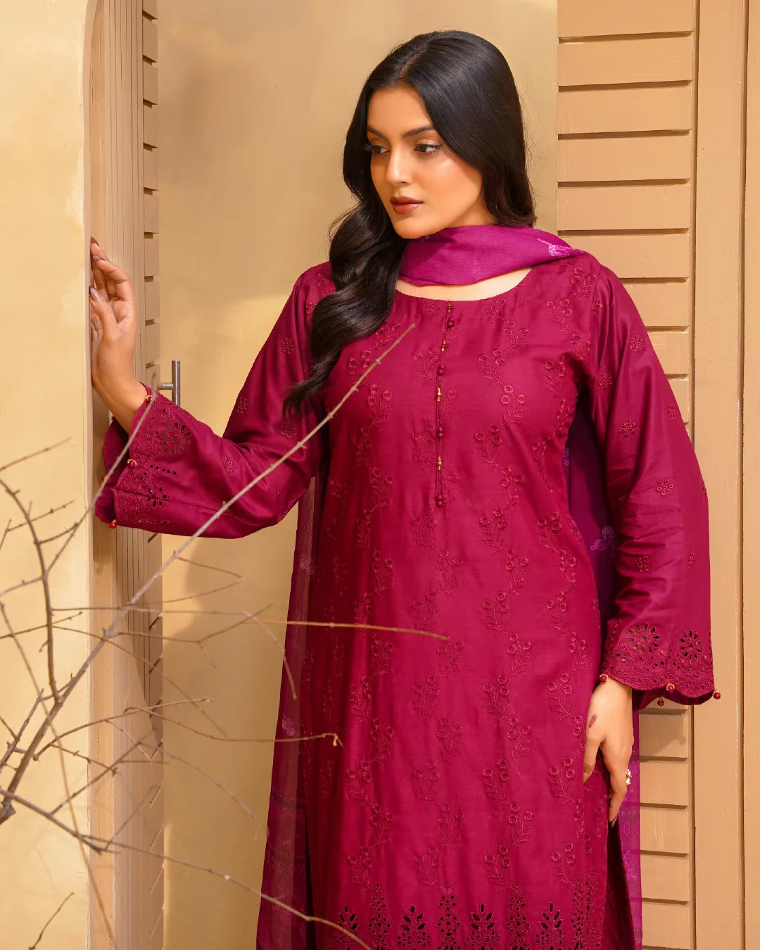 MAROON AMAARA COLLECTION DNZ NO-2001