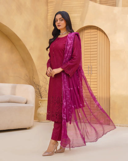 MAROON AMAARA COLLECTION DNZ NO-2001