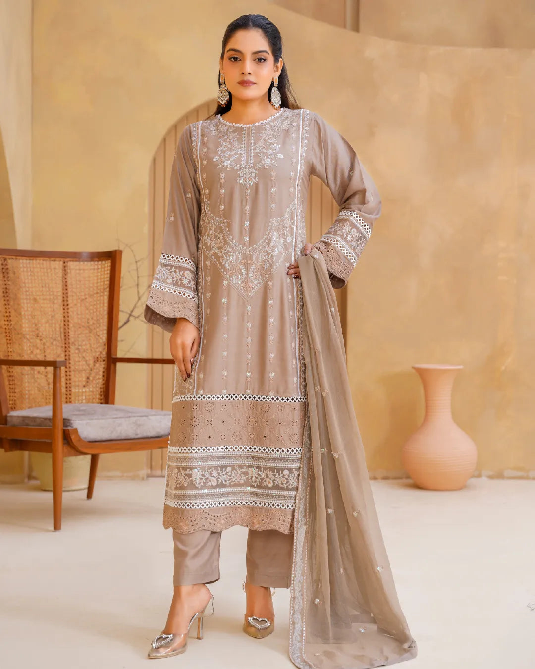 KHAKI AMAARA COLLECTION DNZ NO-1517