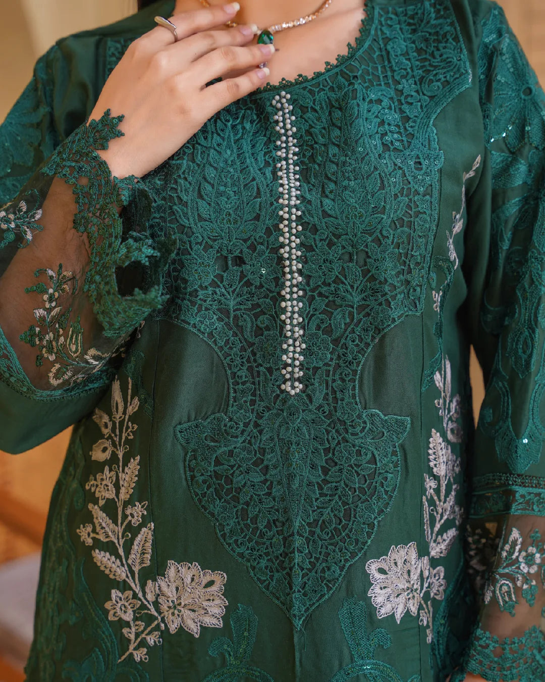 BOTTLE GREEN AMAARA COLLECTION DNZ NO-1608