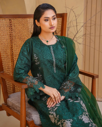 BOTTLE GREEN AMAARA COLLECTION DNZ NO-1608