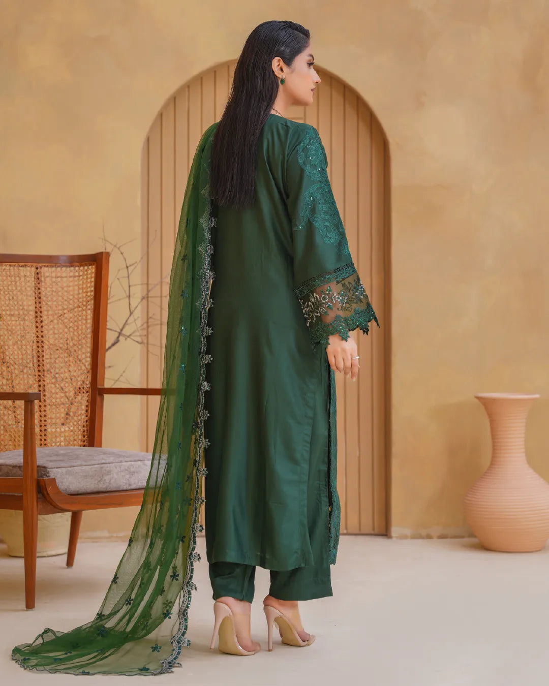 BOTTLE GREEN AMAARA COLLECTION DNZ NO-1608