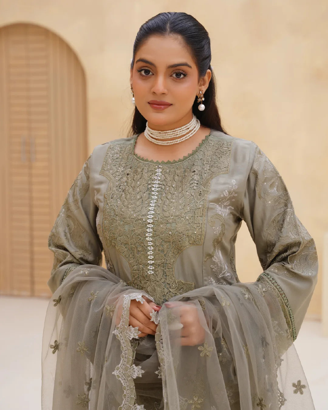 LIGHT OLIVE AMAARA COLLECTION DNZ NO-1608