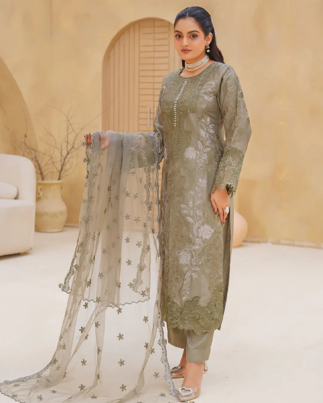 LIGHT OLIVE AMAARA COLLECTION DNZ NO-1608
