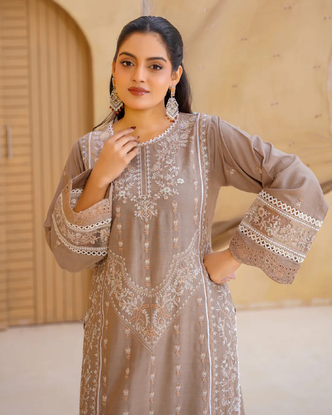KHAKI AMAARA COLLECTION DNZ NO-1517