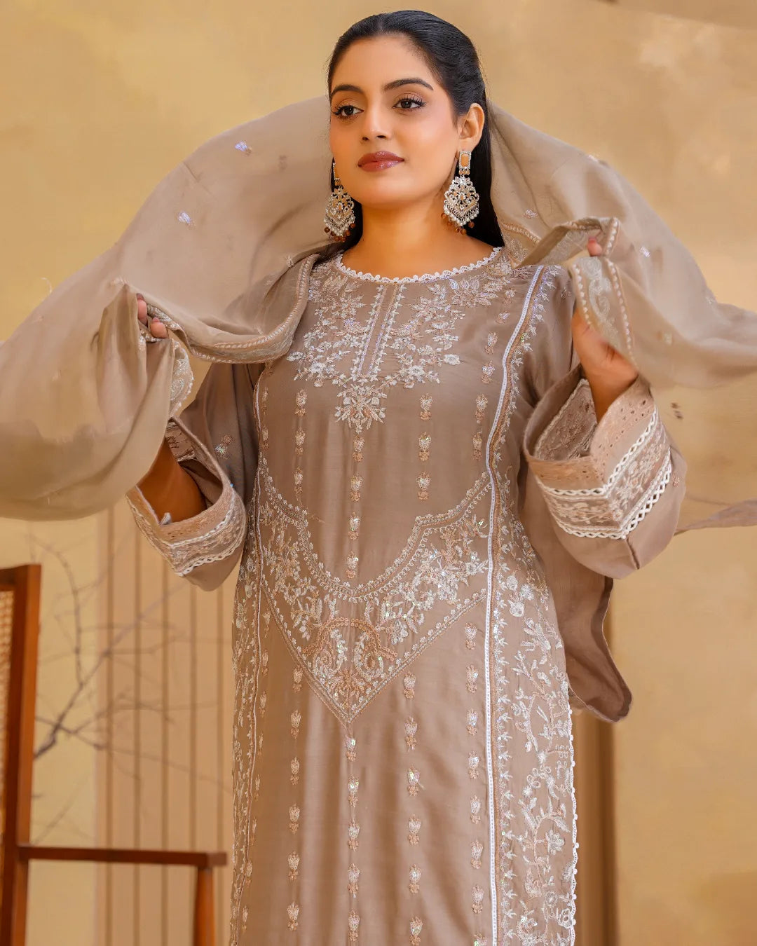 KHAKI AMAARA COLLECTION DNZ NO-1517
