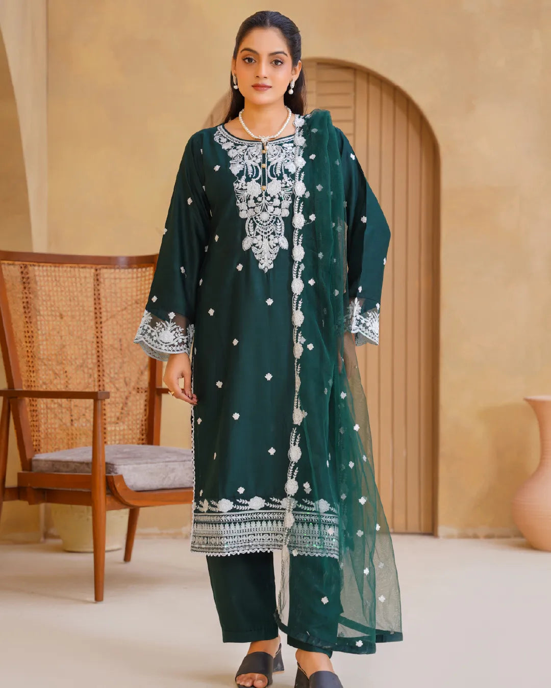 BOTTLE GREEN AMAARA COLLECTION DNZ NO-1520