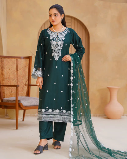 BOTTLE GREEN AMAARA COLLECTION DNZ NO-1520