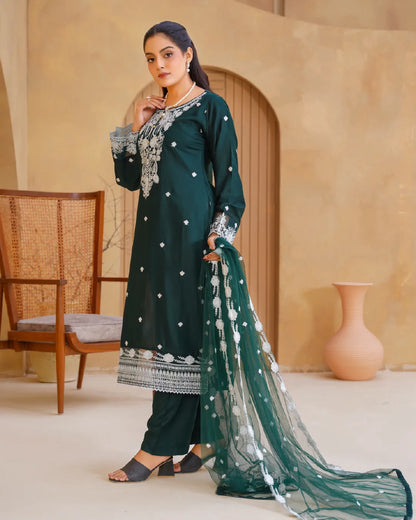 BOTTLE GREEN AMAARA COLLECTION DNZ NO-1520