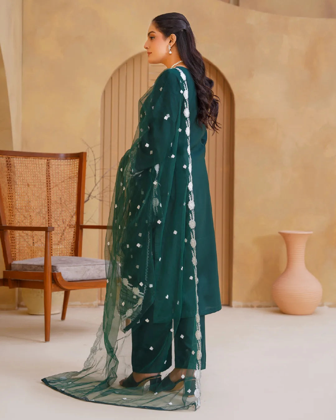 BOTTLE GREEN AMAARA COLLECTION DNZ NO-1520