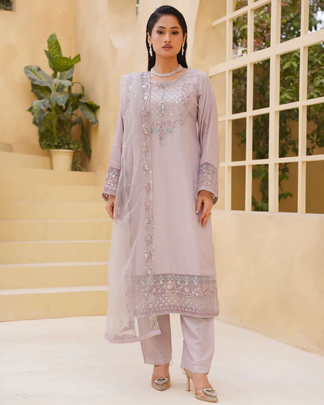 LIGHT PURPLE AMAARA COLLECTION DNZ NO-1525