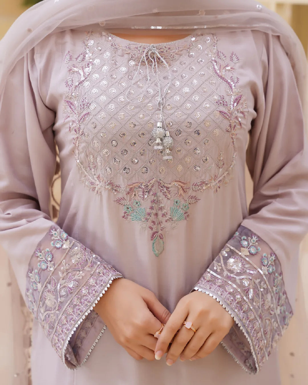 LIGHT PURPLE AMAARA COLLECTION DNZ NO-1525