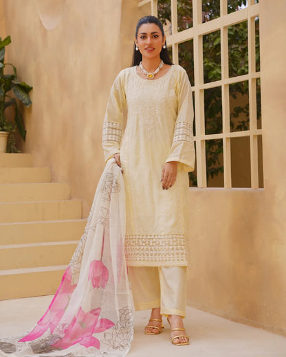 CREAM AMAARA COLLECTION DNZ NO-1523