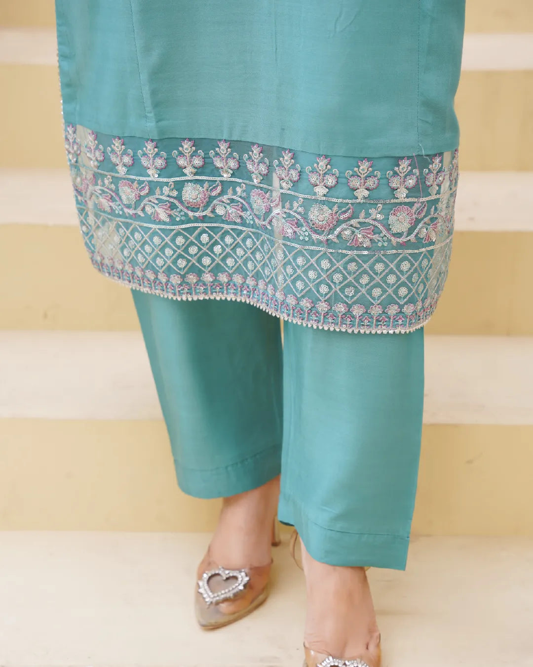 PASTEL BLUE AMAARA COLLECTION DNZ NO-1525
