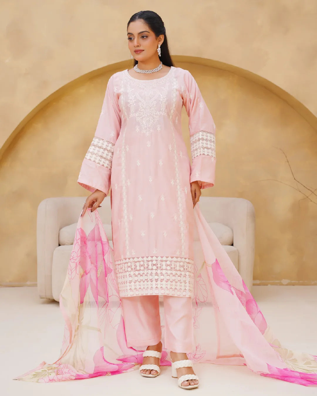 BLUSH PINK AMAARA COLLECTION DNZ NO-1523