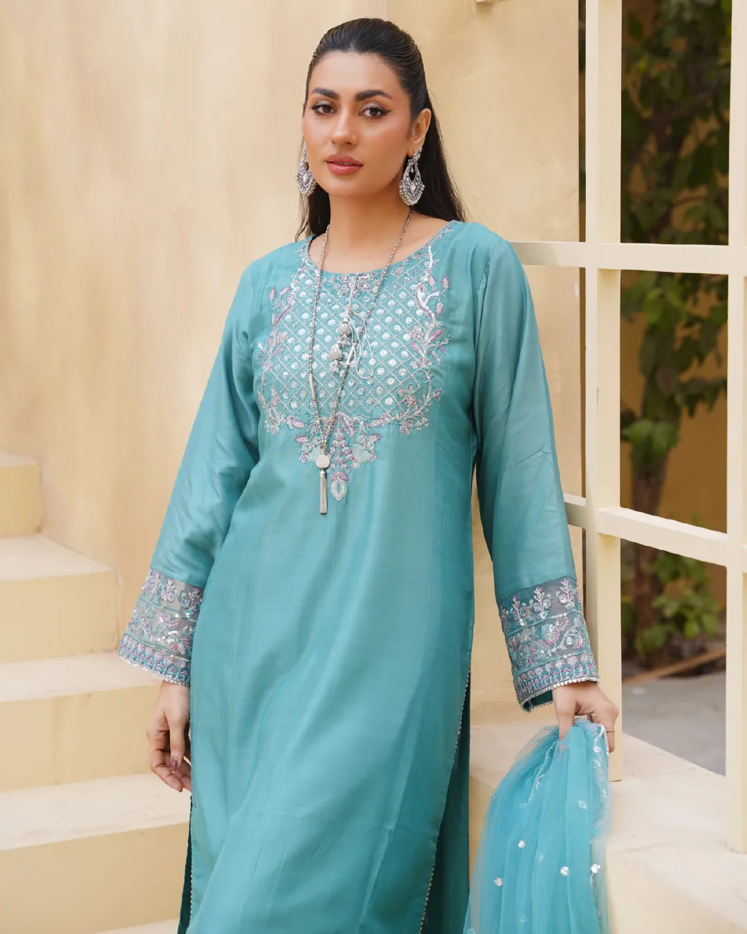 PASTEL BLUE AMAARA COLLECTION DNZ NO-1525