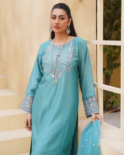 PASTEL BLUE AMAARA COLLECTION DNZ NO-1525