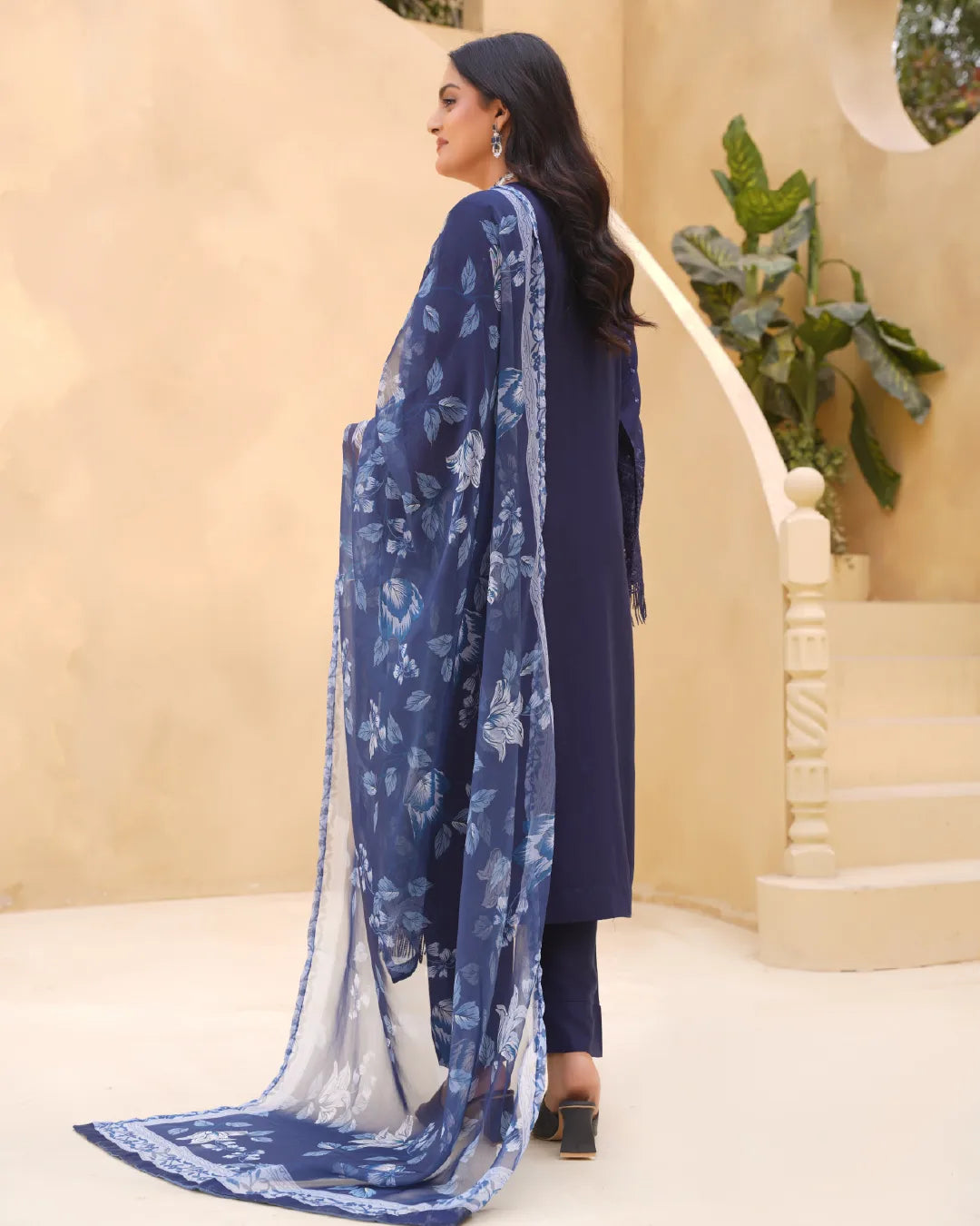 NAVY BLUE AMAARA COLLECTION DNZ NO-1147