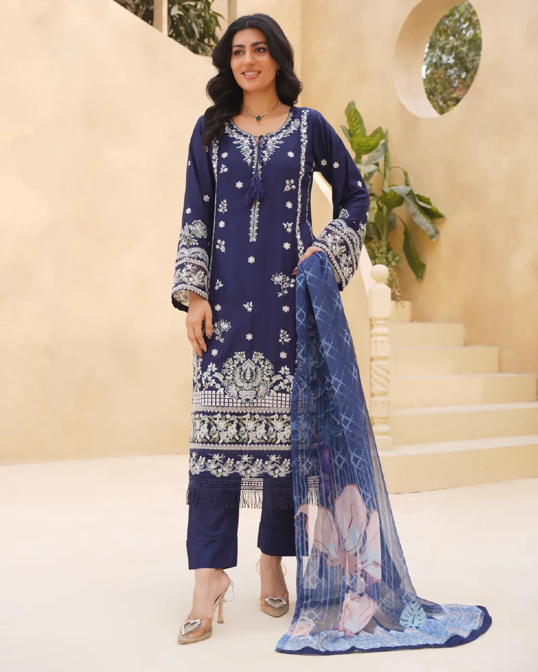 NAVY BLUE AMAARA COLLECTION DNZ NO-1147