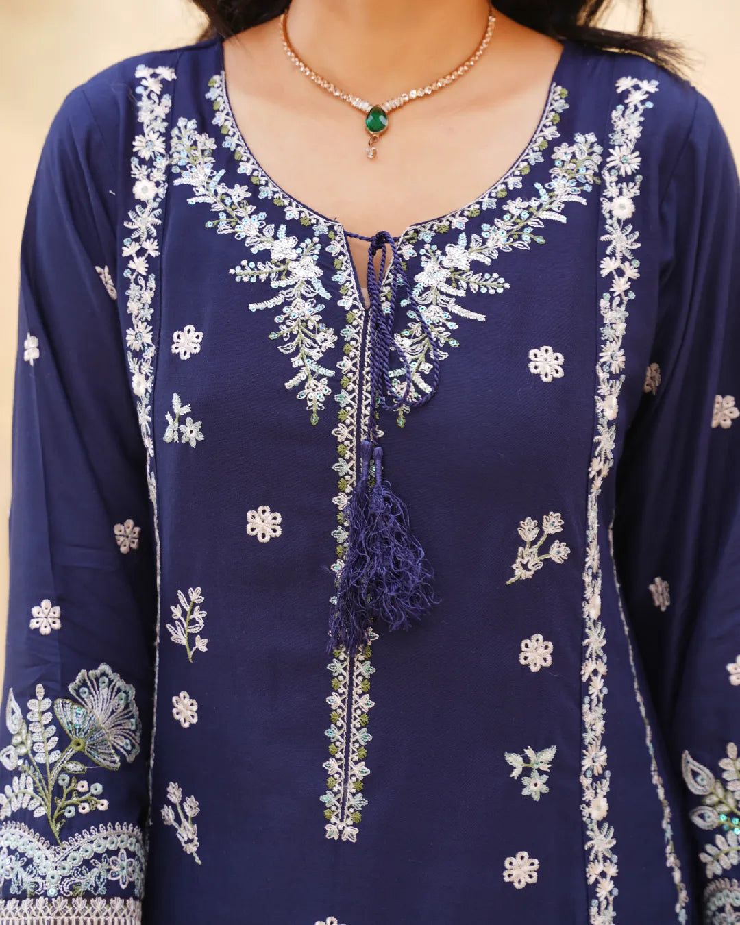 NAVY BLUE AMAARA COLLECTION DNZ NO-1147