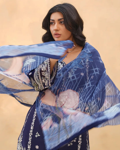 NAVY BLUE AMAARA COLLECTION DNZ NO-1147