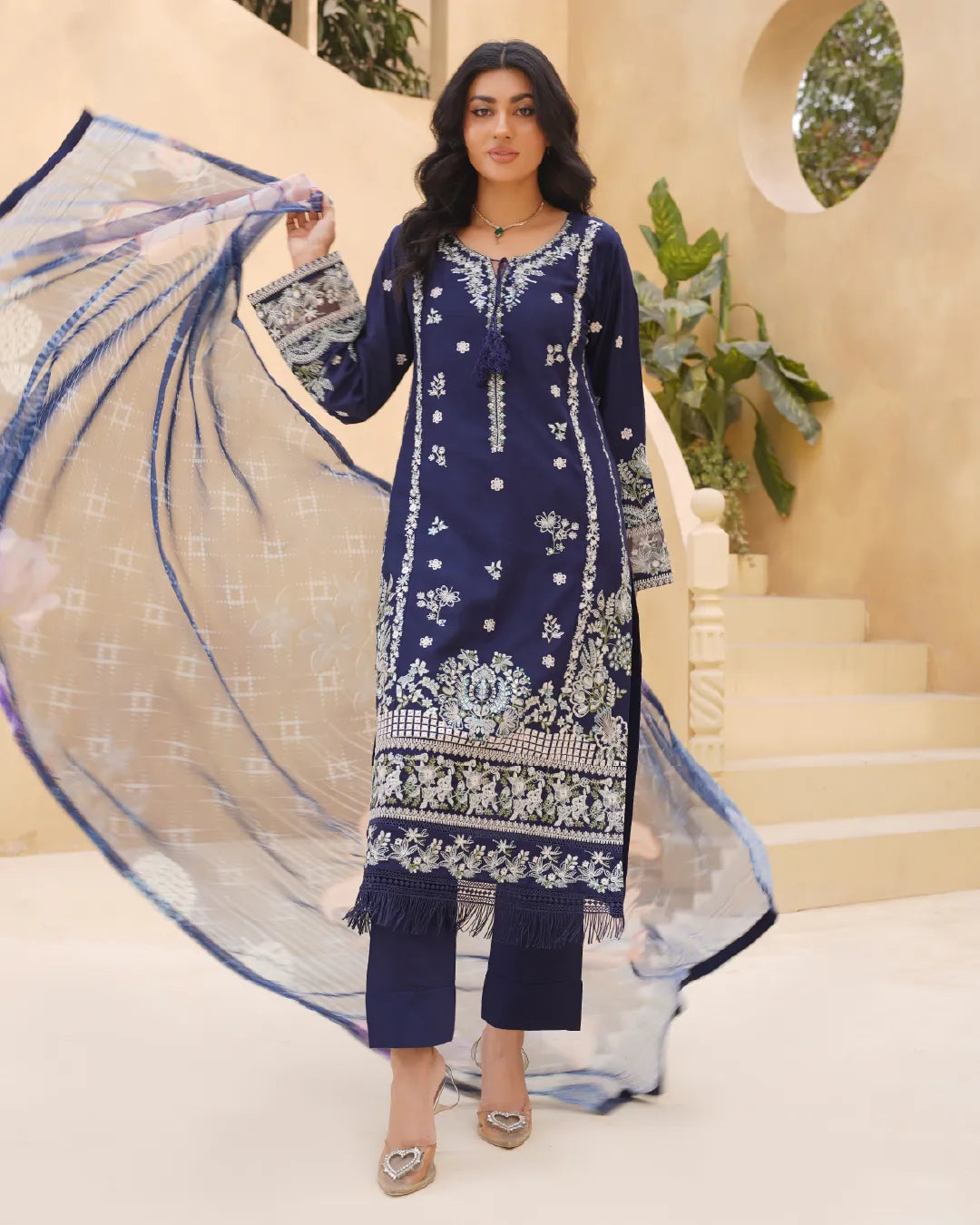 NAVY BLUE AMAARA COLLECTION DNZ NO-1147