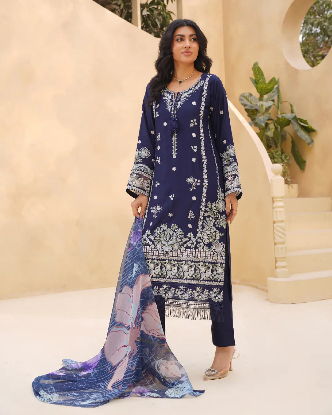 NAVY BLUE AMAARA COLLECTION DNZ NO-1147